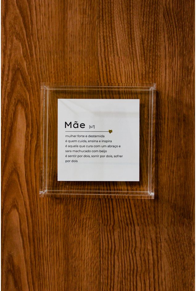 Quadro Acrilico Mae Mimo Galeria -4-